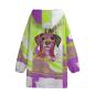 Preview: Leichte Regenjacke  Otis - Popart Hundemotiv, 100 % Polyester, Unisex, Mix, Mischling, Strassenhund